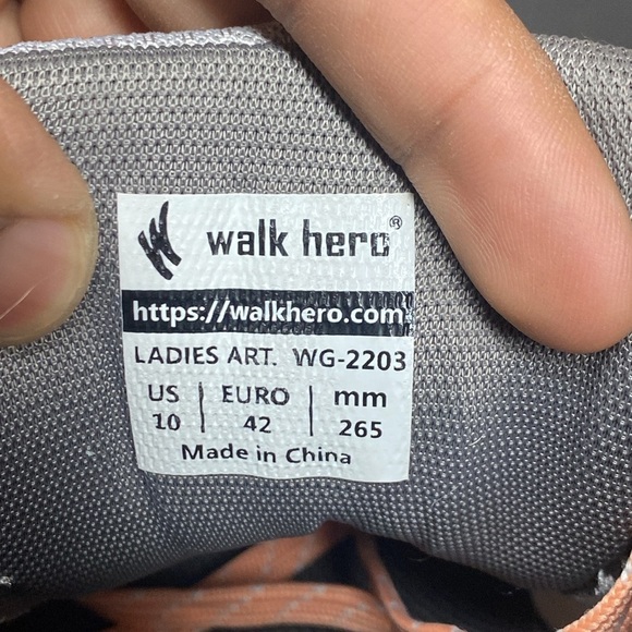 Walk Hero Women's Arch Support Wide Toe Box Sneakers - Picture 17 of 17